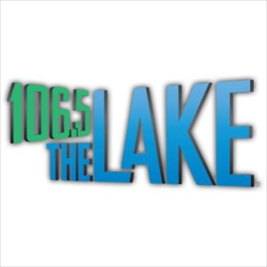 Logotipo de la emisora ​​de radio 106.5 The Lake