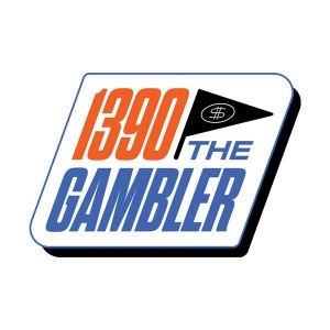 Logotipo de la emisora ​​de radio 1390 The Gambler