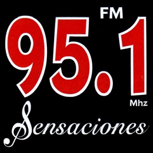 Logotipo de la emisora ​​de radio FM Sensaciones 95.1