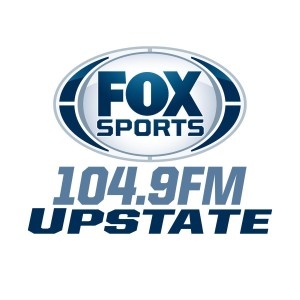 Logo of radio station 104.9 Fox Sports Upstate