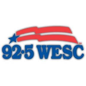 Logo of radio station 92.5 WESC