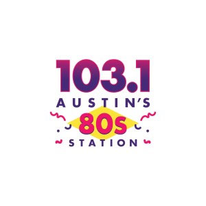 Logo of radio station 103.1 Austin's 80s Station