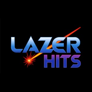 Logo of radio station Lazer Hits