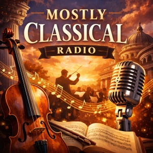 Logotipo de la emisora ​​de radio HearMe - Mostly Classical