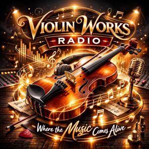 Logo de la station de radio HearMe - Violin Works