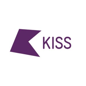 Logo of radio station KISS