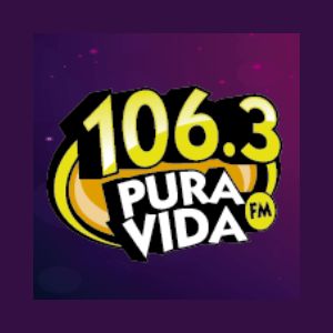 Logo of radio station Pura Vida 106.3 FM