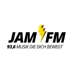 Logo of radio station 93.6 Jam FM