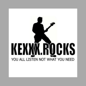 Logo of radio station KEXXX.Rocks Ukraine