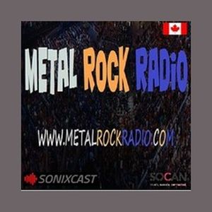 Logo of radio station Metal Rock Radio