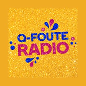 Logotipo de la emisora ​​de radio Q-Foute Radio