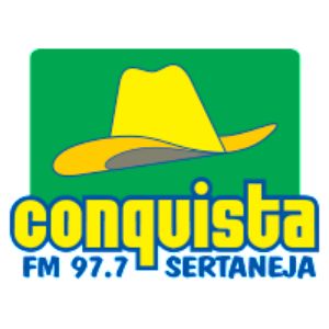 Logo of radio station Rádio Conquista FM